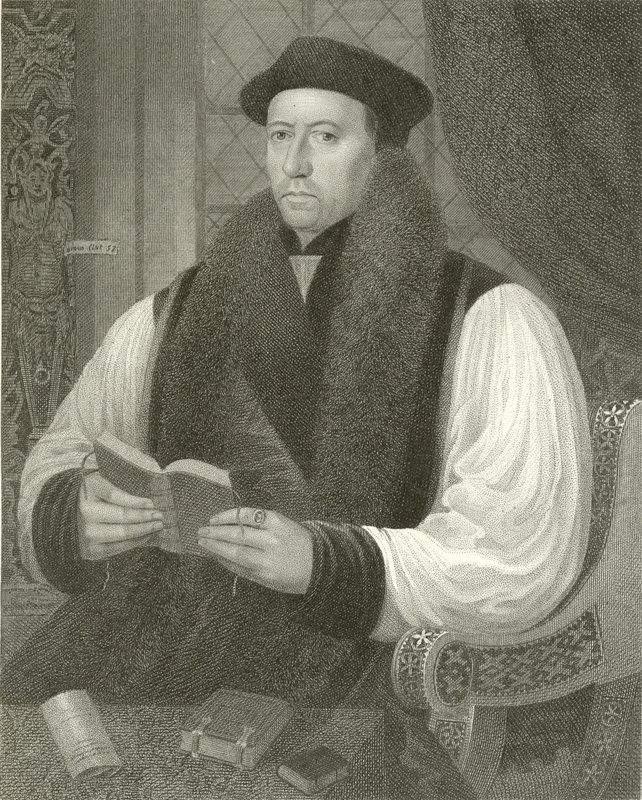 Thomas Cranmer, arcybiskup Canterbury autorstwa English School