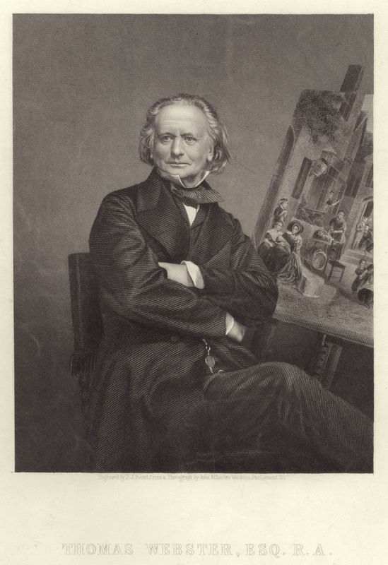 Thomas Webster, angielski malarz rodzajowy autorstwa English School