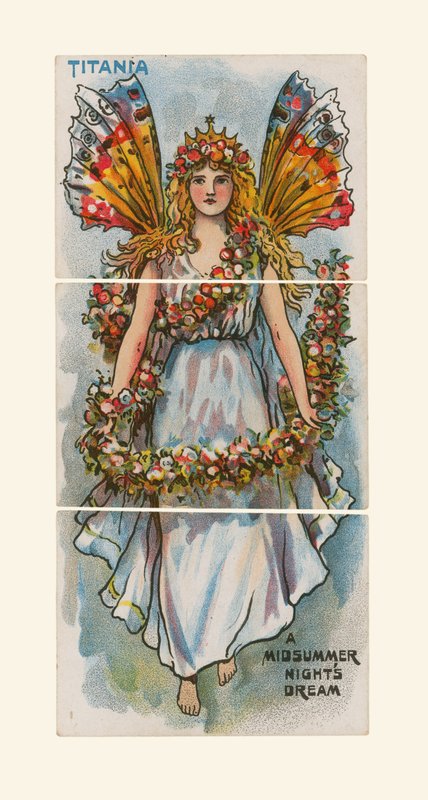 Titania, sen nocy letniej autorstwa English School