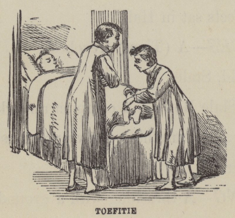 Toefitie (grawerowanie) autorstwa English School