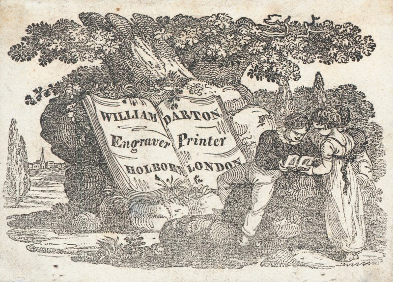 Karta handlowa, William Darton autorstwa English School