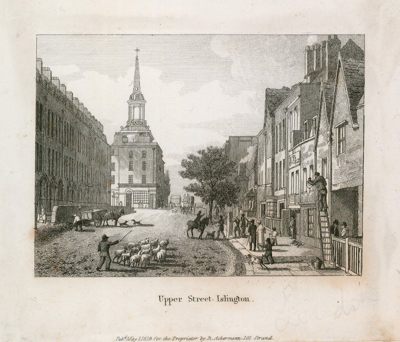 Upper Street, Islington autorstwa English School