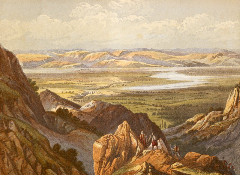 Dolina Jordanu autorstwa English School
