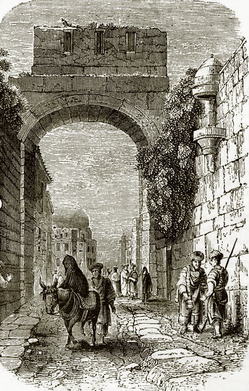Via Dolorosa autorstwa English School