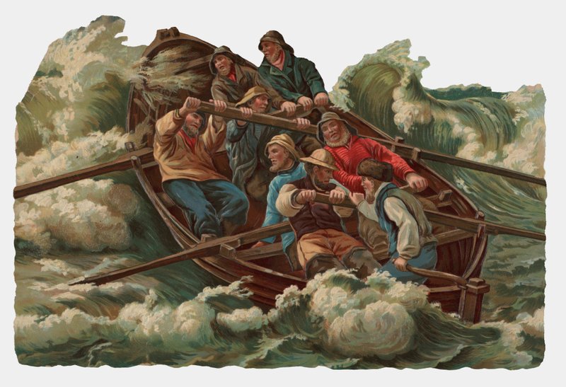 Wiktoriańskie skrawki (chromolitho) autorstwa English School