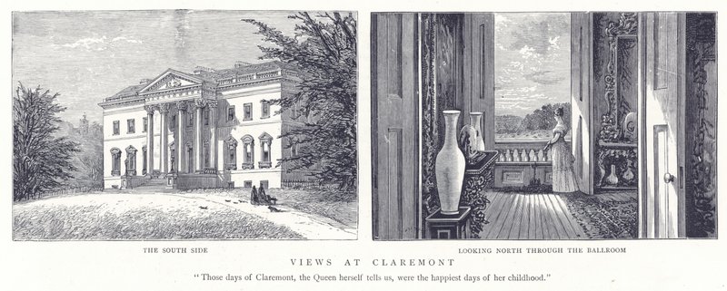 Widoki w Claremont autorstwa English School