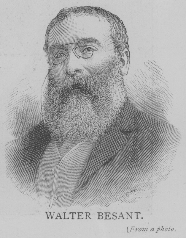 Walter Besant (grafika) autorstwa English School