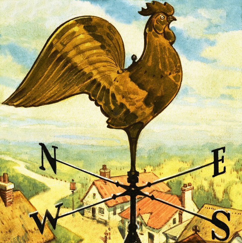 Wiatrowskaz autorstwa English School