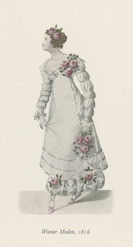 Moda wiedeńska, 1816 autorstwa English School