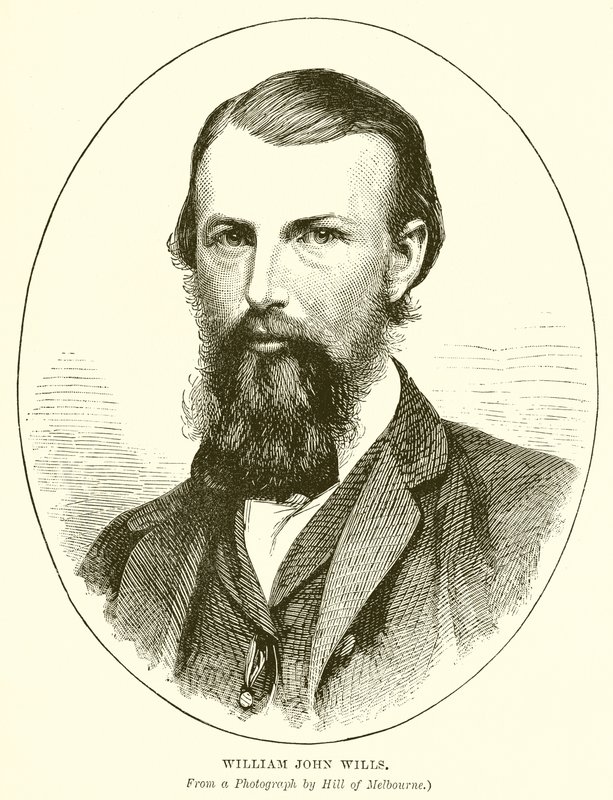 William John Wills autorstwa English School