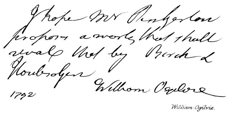 William Ogilvie autorstwa English School