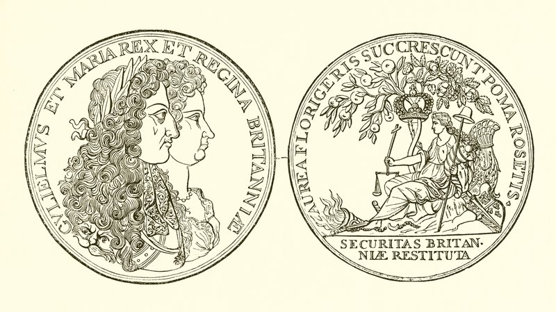 William i Mary autorstwa English School