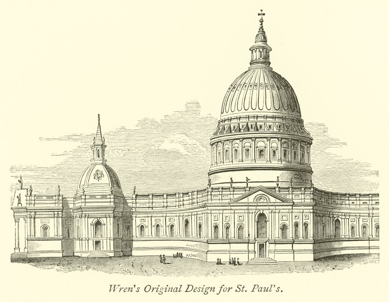 Wrens Original Design dla St Pauls autorstwa English School