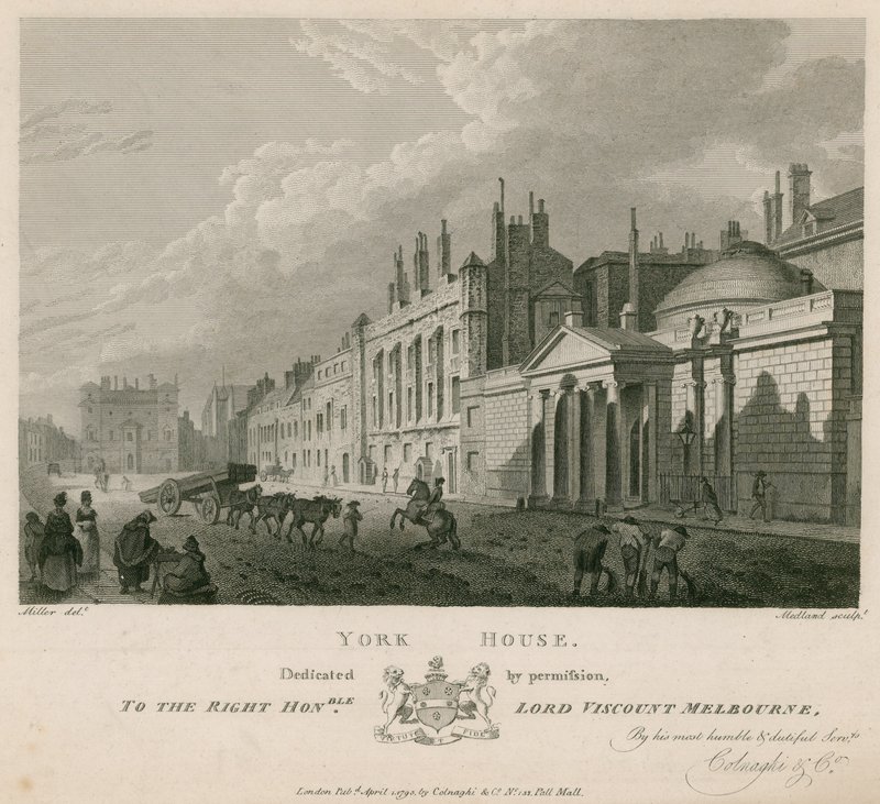 York House, Whitehall autorstwa English School