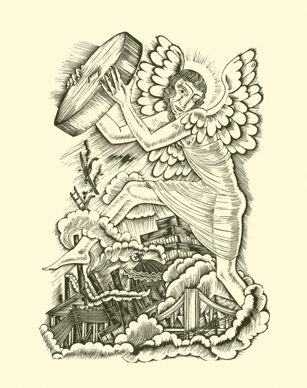 Apokalipsa autorstwa Eric Gill
