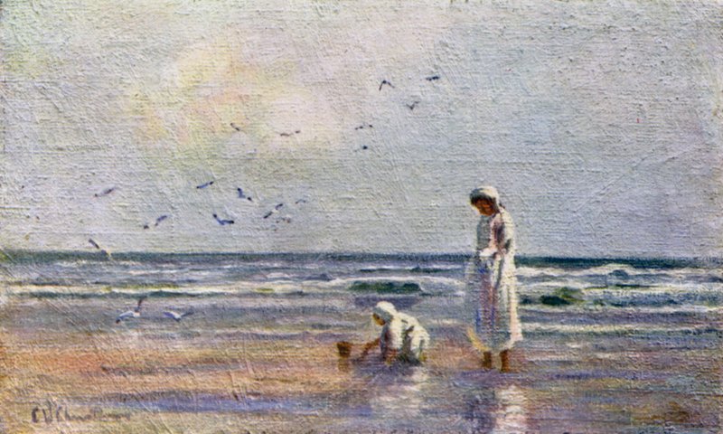 Godziny słoneczne, Mar del Plata autorstwa Ernest William Christmas