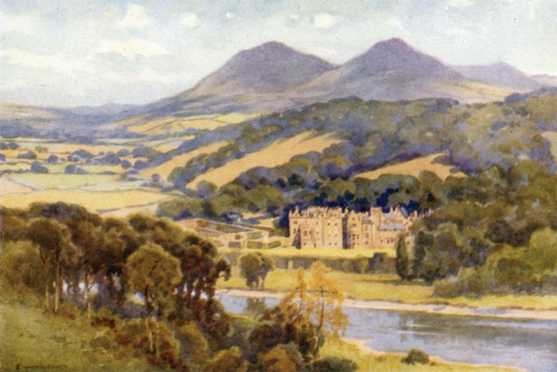 Abbotsford (kolor lito) autorstwa Ernest William Haslehust