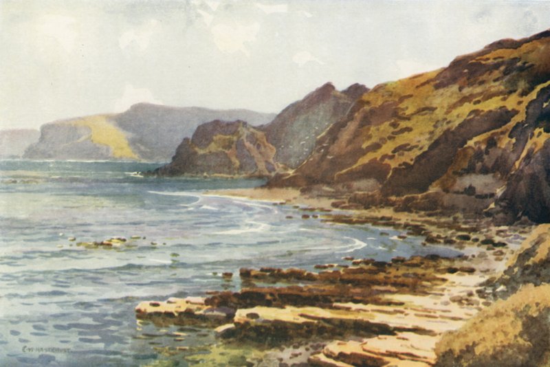 Carnelian Bay (kolor lito) autorstwa Ernest William Haslehust