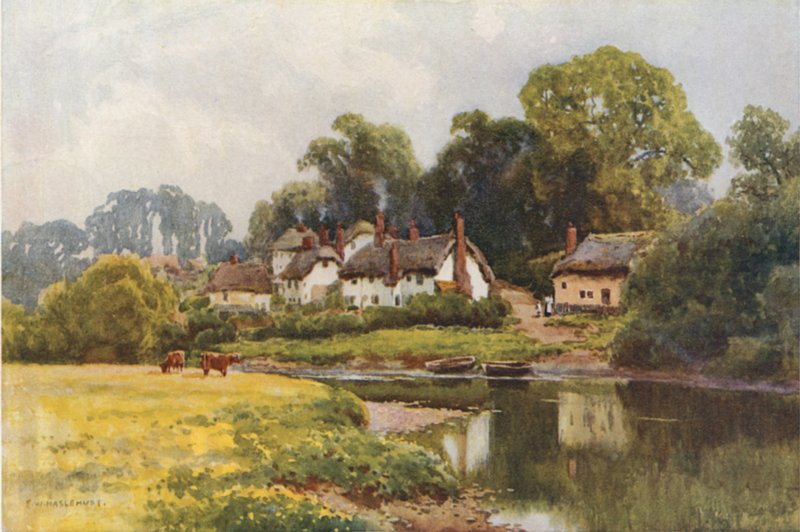 Hrabina Weir (kolor lito) autorstwa Ernest William Haslehust