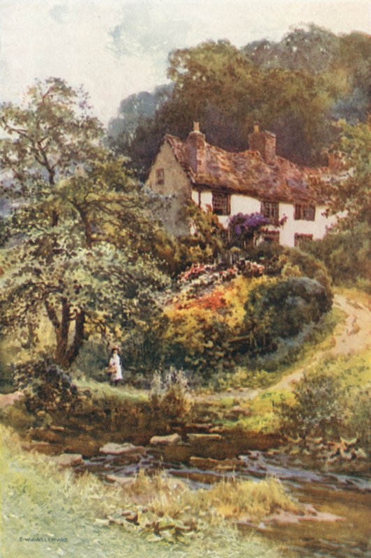 Forge Valley (kolor lito) autorstwa Ernest William Haslehust