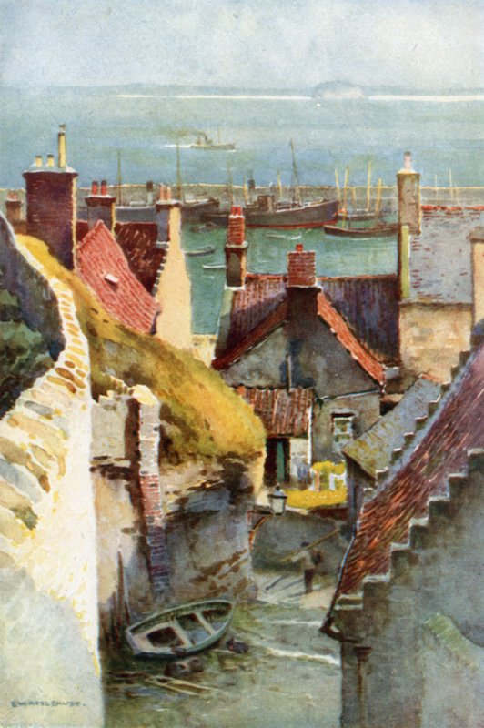 Pittenweem (kolor lito) autorstwa Ernest William Haslehust