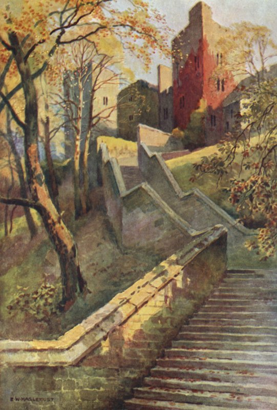 Sto kroków (kolor lito) autorstwa Ernest William Haslehust