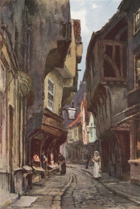 Shambles (kolor lito) autorstwa Ernest William Haslehust