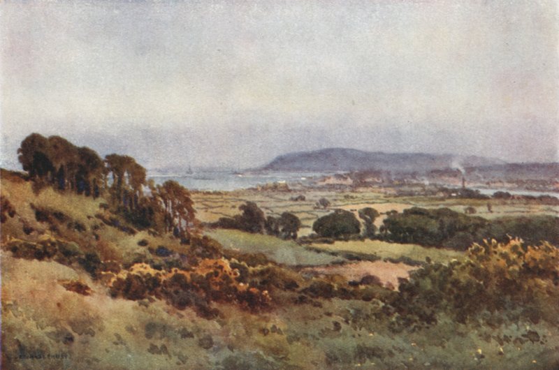 Weymouth i Portland (kolor lito) autorstwa Ernest William Haslehust