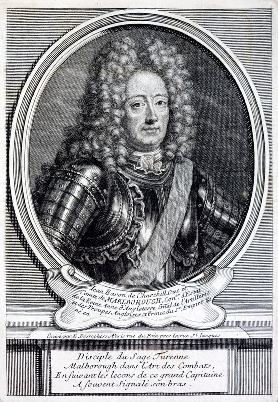 Jan Churchill autorstwa Etienne Jehandier (after) Desrochers