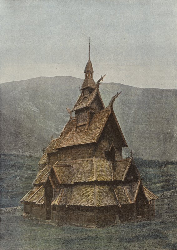Eglise De Borgund autorstwa European Photographer
