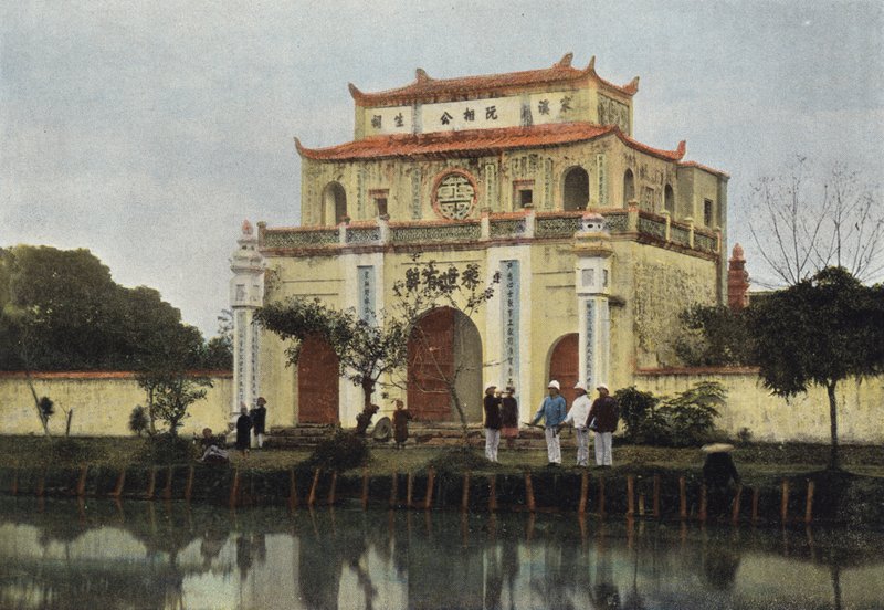 Hanoi, Pagode Du Kinh Luoc autorstwa European Photographer