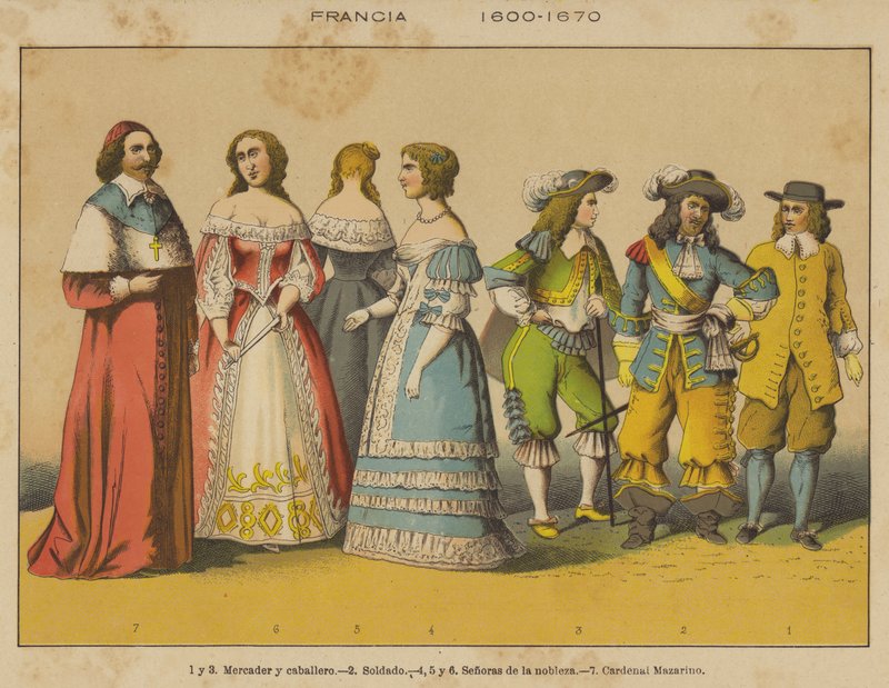 Francja, 1600-1670 autorstwa European School