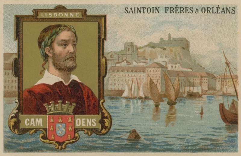 Luis de Camoes, portugalski poeta autorstwa European School
