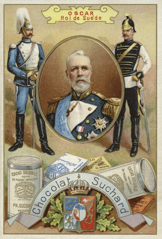 Oskar II, król Szwecji autorstwa European School