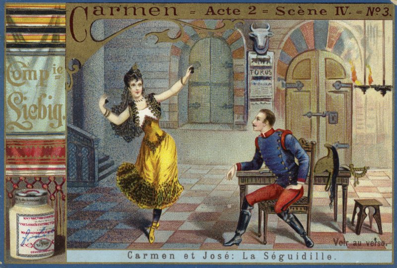 Scena z Carmen — Georges Bizet autorstwa European School
