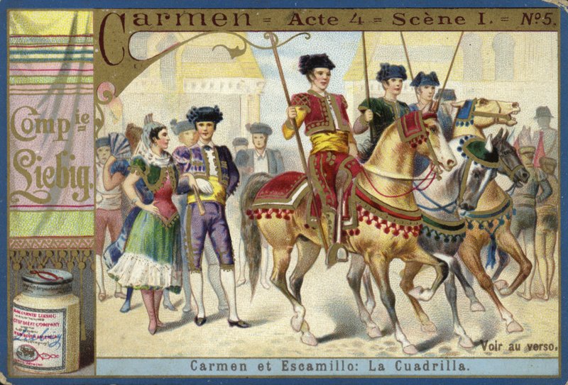 Scena z Carmen — Georges Bizet autorstwa European School
