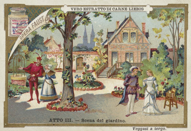 Scena z Fausta, opery Charlesa Gounoda autorstwa European School