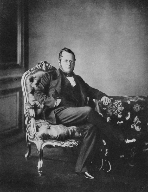 Hrabia Cavour (zdjęcie czarno-białe) autorstwa European Photographer