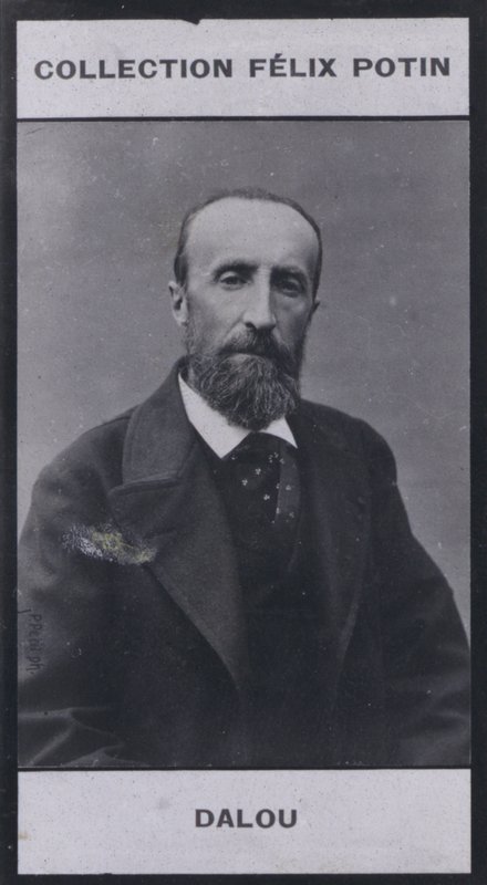 Jules Dalou (1838-1901) (zdjęcie b/w) autorstwa European Photographer