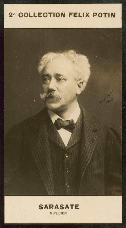 Pablo Martin Meliton de Sarasate, muzyk autorstwa European Photographer