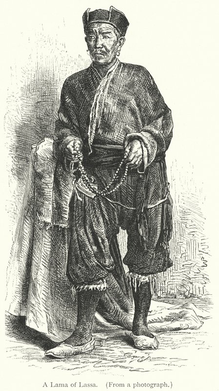 Lama z Lassy (rycina) autorstwa European School