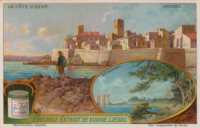 Antibes i Ile St Honorat autorstwa European School
