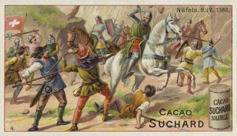 Bitwa pod Naefels, Szwajcaria, 9 kwietnia 1388 autorstwa European School
