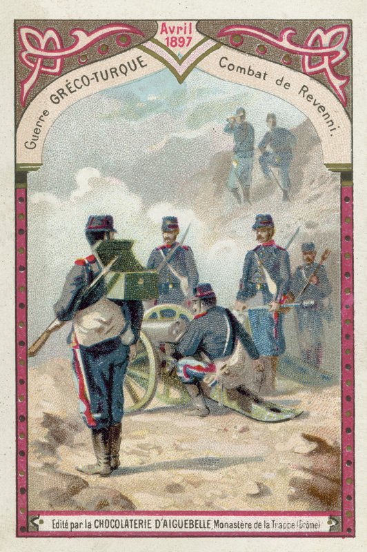 Bitwa pod Revenni, wojna grecko-turecka, kwiecień 1897 autorstwa European School