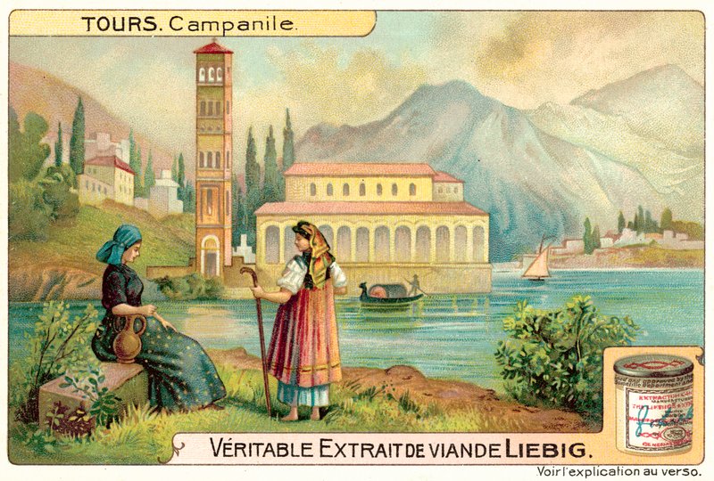 Dzwonek (chromolitho) autorstwa European School