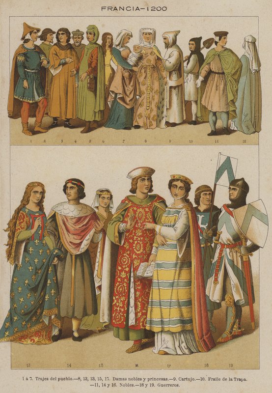 Francja, 1200 autorstwa European School