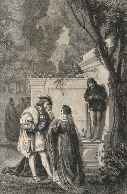 Franciszek I i jego artyści (grafika) autorstwa European School
