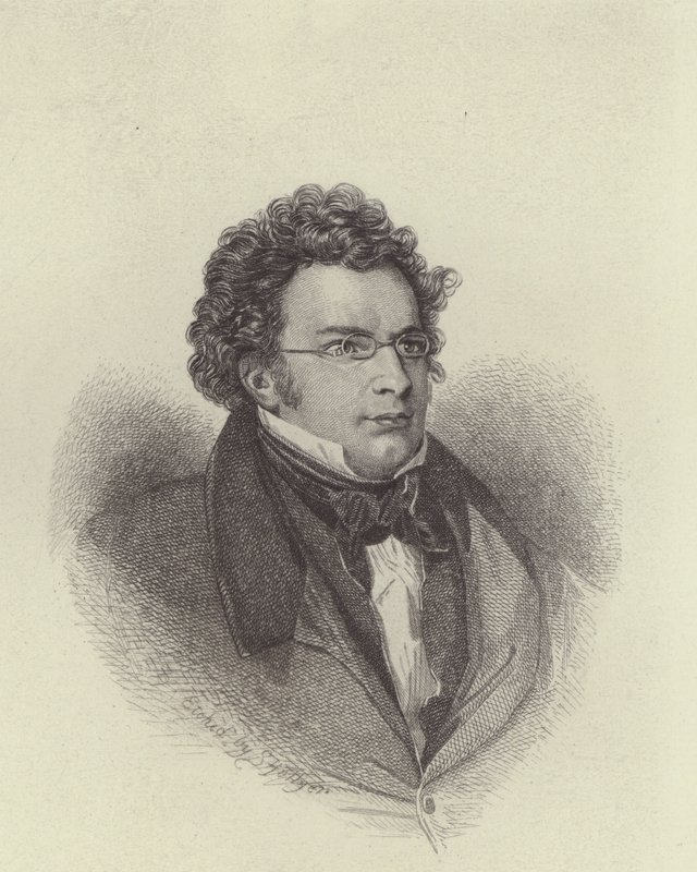 Franz Schubert (grafika) autorstwa European School