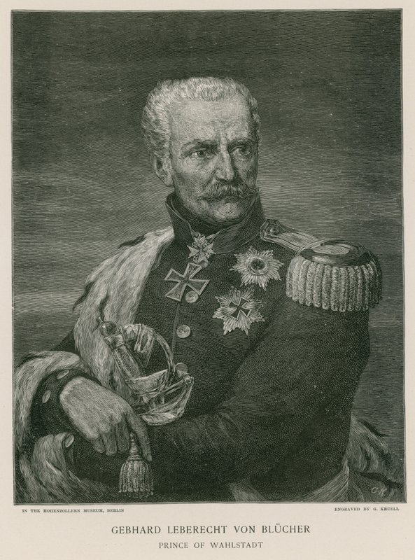 Gebhard Leberecht von Blucher, książę Wahlstadt autorstwa European School