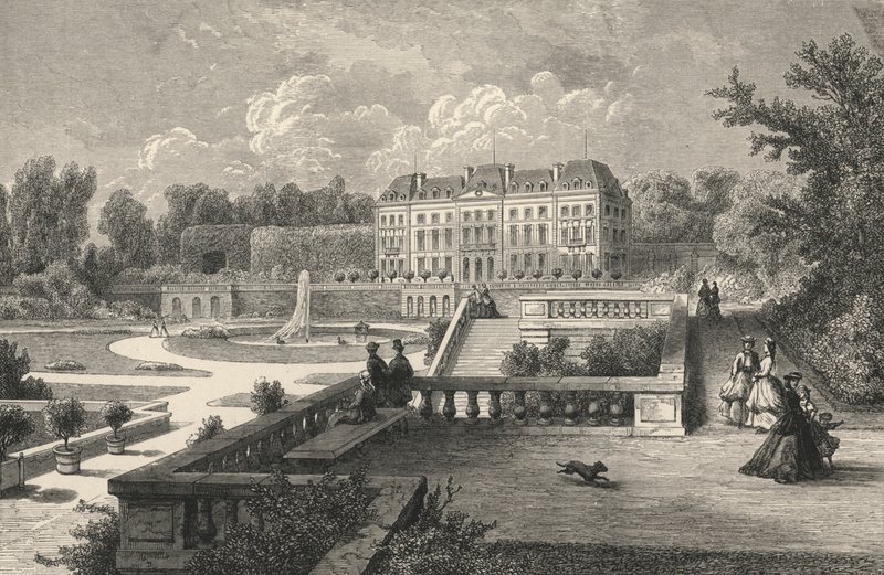Meudon (grawerunek) autorstwa European School